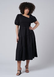 Miley Asymmetric Midi Dress