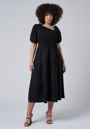 Miley Asymmetric Midi Dress