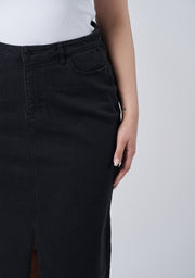 Hype Denim Maxi Skirt