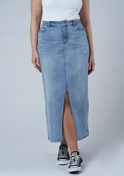 Hype Denim Maxi Skirt