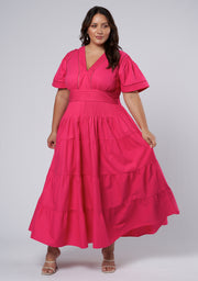 Abby Linen Maxi Dress