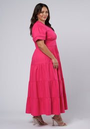 Abby Linen Maxi Dress