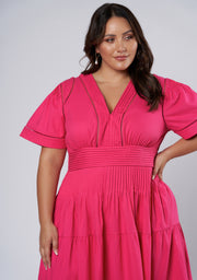 Abby Linen Maxi Dress