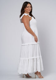 Allura Broderie Maxi Dress