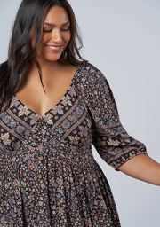 On a Whim Midi Dress