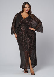 Red Carpet Ready Maxi Dress