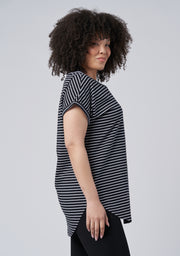 Lauren Longline Stripe Tee