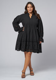 Heartless Broderie Mini Dress
