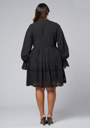 Heartless Broderie Mini Dress
