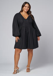 Lia Linen Mini Dress