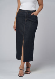 Hype Denim Maxi Skirt