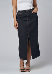 Hype Denim Maxi Skirt