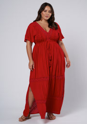 Floating Clouds Maxi Dress