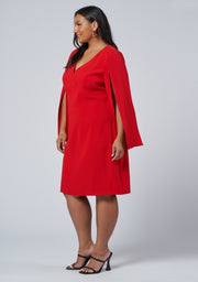 Veda Cape Dress