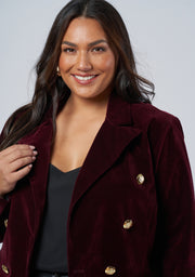 Take A Vow Velvet Blazer