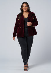 Take A Vow Velvet Blazer