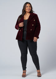 Take A Vow Velvet Blazer