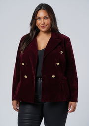 Take A Vow Velvet Blazer