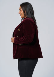 Take A Vow Velvet Blazer