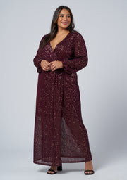 All I Want Sequin Maxi Dress