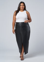 Uppercut Zip Midi Skirt