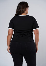 Luxe Contrast Tee