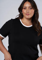 Luxe Contrast Tee