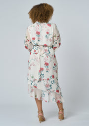 Tiffany Wrap Midi Dress