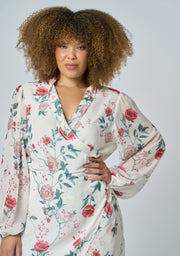 Tiffany Wrap Midi Dress