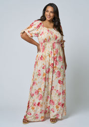 Felicity Ruffle Maxi Dress