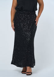 Seducer Sequin Maxi Skirt