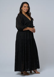 Katrina Broderie Maxi Dress