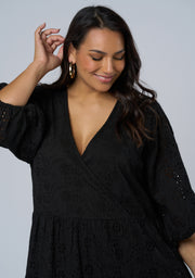 Katrina Broderie Maxi Dress