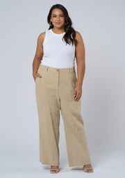 Lila Linen Wide Leg Pant