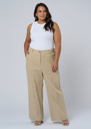 Lila Linen Wide Leg Pant