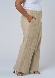 Lila Linen Wide Leg Pant