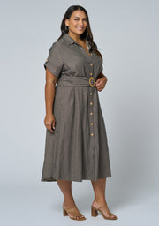 Quinn Stripe Shirt Dress