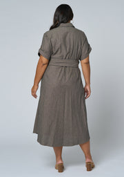 Quinn Stripe Shirt Dress