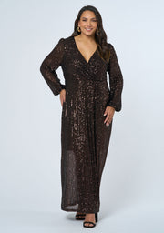 All I Want Sequin Maxi Dress