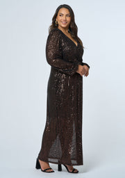 All I Want Sequin Maxi Dress