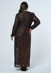 All I Want Sequin Maxi Dress