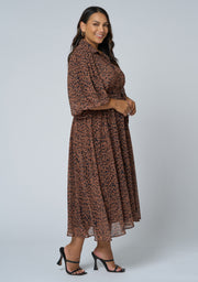 Wild Instincts Midi Dress