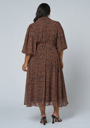 Wild Instincts Midi Dress