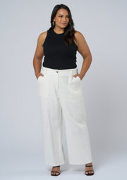 Lila Linen Wide Leg Pant