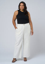 Lila Linen Wide Leg Pant
