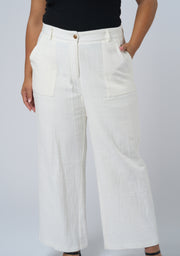 Lila Linen Wide Leg Pant