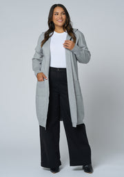 Hattie Hooded Longline Cardi
