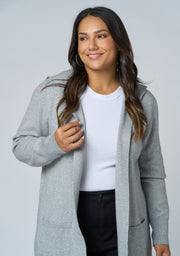 Hattie Hooded Longline Cardi
