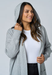Hattie Hooded Longline Cardi