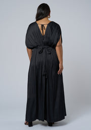 Aphrodite Satin Maxi Dress
